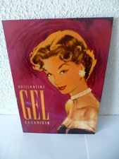 Sympa Tôle sérigraphiée  34 x 23,5 cm  Tôle CADORICIN pour déco COIFFEUR 