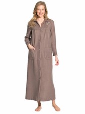 Robe de chambre courtelle col Claudine