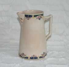 Ancien Pichet , broc, Pot a lait en Faience Moulin des Loups & Hamage   ( 748 )