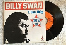 D.15.    .vinyle 45T   " Billy Swan "   I Can Help.     en très bon état.