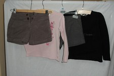 DPAM/TAO/OKAIDI lot 4 pièces T 6/7 ans shorts+T.Shirts ml