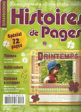 HISTOIRES DE PAGES N°10 PRINTEMPS / CARNETS DE VOYAGES / SABLE COLORE / ALBUM