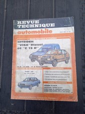 Citroën Visa Diesel C15D 17D 17RD entreprise Revue Technique Automobile RTA
