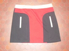 Jupe courte beige rouge noire femme PROMOD taille 40