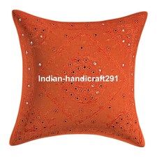 Indien Handmade Literie Canapé Coussin Housse Oreiller Décoratif Étui Housse