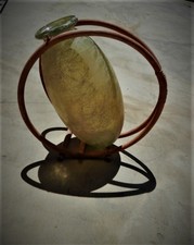 VASE AMPHORE Rotin vintage 1960/ 70s ( DLG design DE L Sognot -  ) 