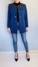 Manteau SANDRO avec empiècement cuir - Taille 38