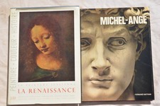 lot Michel-Ange et Peinture Italienne la Renaissance -Skira