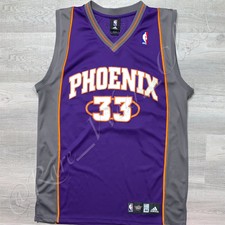 NBA JERSEY PHOENIX SUNS GRANT HILL ADIDAS AUTHENTIC SZ 44 VTG RARE BOOKER NASH