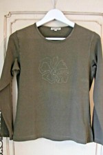 Tee Shirt Chassé-Croisé vert kaki, taille M