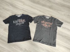 Lot de 2 TEE-SHIRT Garçon 14 Ans "KAPORAL" , Manches Courtes