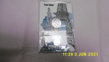 Monnaie argent 10€ Pièce d'histoire n° 9 / 18 TOUR EIFFEL 