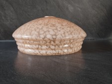 Suspension abat-jour Ø 20 cm en verre de Clichy 