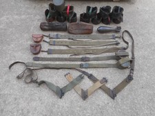  lot d'accessoires toile et cuir pour divers mortier