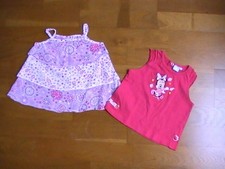  tee-shirt et tunique fille 12 mois 