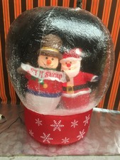 Décoration Noel Boule à neige géante avec soufflerie de neige lumières 1.80 m *