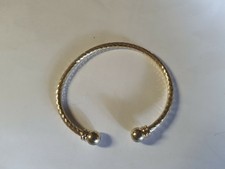 bracelet jonc plaqué or pour enfant