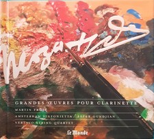LIVRE CD MOZART N°3 GRANDES ?'UVRES POUR CLARINETTE MARTIN FRÖST Ref 4276