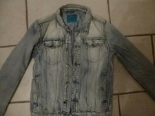 VESTE EN JEANS " GOV DENIM " TAILLE S OU 38 POUR HOMME INDISPENSABLE CET HIVER 