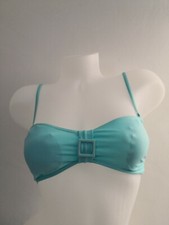 MAILLOT DE BAIN FEMME SEPARABLE HAUT FOULARD COLORIS TURQUOISE TAILLE 36/38/44