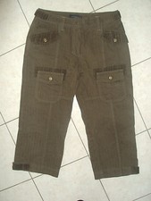 PANTACOURT marron KIABI CASUAL  taille  40 TBE