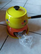 Petit Appareil À Fondue Rétro, En Alu. Déco Sympa. Vintage