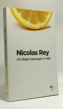 Un léger passage à vide | Nicolas Rey Nicolas Rey | Comme neuf