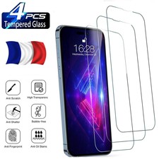 Verre Trempé Vitre Protection Film Écran iPhone 6/6S/7/8/SE 2020/XR/13/11/8 Plus