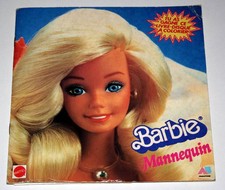 SP vinyl 45 tours  Livre disque MATTEL : BARBIE Mannequin