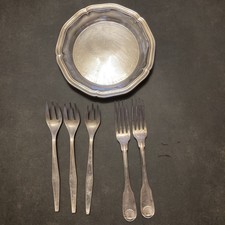 christofle lot  divers (couverts + coupelle)