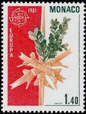 MONACO N° 1273 "EUROPA, FOLKLORE, CROIX TRESSEE ET BRANCHE DE BUIS"NEUF xxTTB
