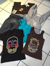 LOT FILLE 12.13 ANS JEAN DC(NEUF)VESTE  GUESS  NOLITA PETITES BOMBES SPIRIT ETC