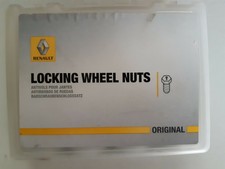 Ecrous antivol de roues Dacia Renault 