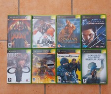 Lot jeux xbox classique Doom 3 Syberia 2 Counter Strike...