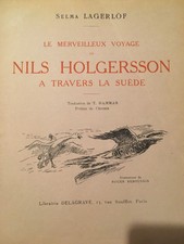 S.Lagerlöf Niels Olgerson illustré Edition Rare