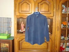 SWEAT-SHIRT POLAIRE QUECHUA DECATHLON CREATION-COLORIS MARINE-TAILLE EUR S-NEUF-