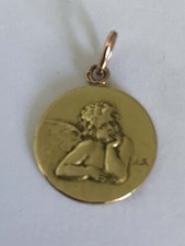 médaille ange or 18 carats d’un poids de 2,28 grs - Bijoux occasion