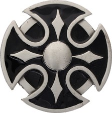 Neuf Fer Croix Gothique Tatouage Motard Rock Rouleau Punk NOS Vintage Ceinture