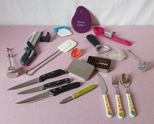 DIY cuisine Lot en vrac de 15 ustensiles de cuisine TBE