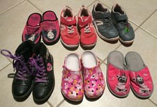 T33 chaussures filles (baskets, croc's, chaussons)