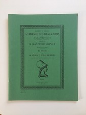 Jean-Marie GRENIER - Arnaud d'HAUTERIVES - Académie des Beaux-Arts