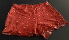 SHORT ROUGE A POIS BLANC ET NOIR 40 PIMKIE