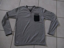 TEE-SHIRT Garçon 14 ANS "KAPORAL" GRIS, Manches Longues