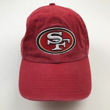 San Francisco 49ers Chapeau Casquette Taille XL Rouge Blanc Réglable NFL Foot
