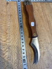 (n° 21 old tool /  OUTIL ANCIEN / couteau  Poche Pour Cueillir les champignons