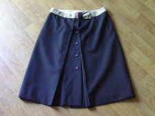 Jupe noire et marron clair SINEQUANONE très habillée taille 36 NEUVE