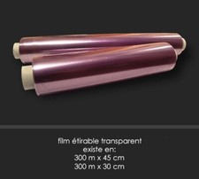 FILM ÉTIRABLE ALIMENTAIRE 300 M , BOITE DISTRIBUTRICE LAME PLASTIQUE COUVRE PLAT