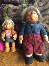 Jouet ancien en feutrine 