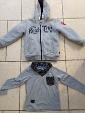 Lot de haut garçon  6 ans (1 t shirt + 1 gilet epais )