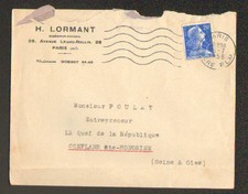 PARIS (XII° Arrt) BUREAU D'ETUDES / INGENIEUR-CONSEIL"H. LORMANT" en 1958